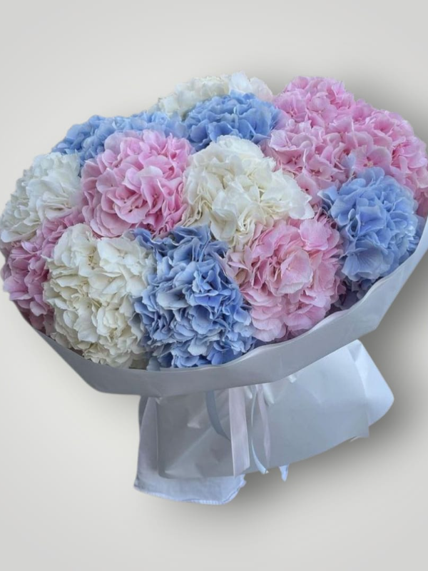  Bodrum Florist - Colorful Hydrangea Bouquet
