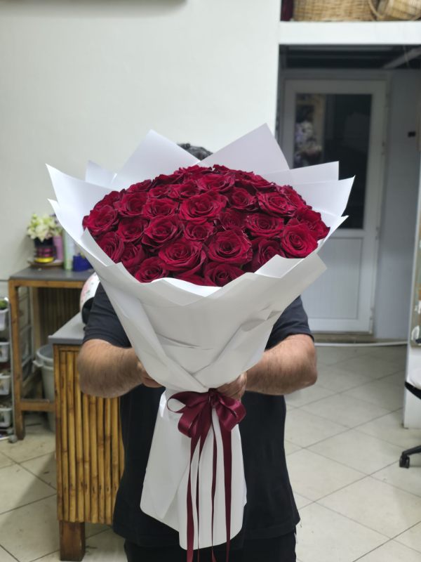 Premium Floral Design in Bodrum - Rubra 35 Red Roses