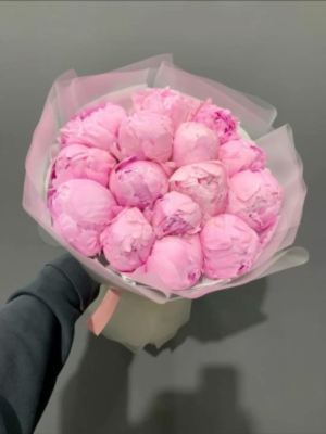 Bodrum Flower Order - Peony Elegance