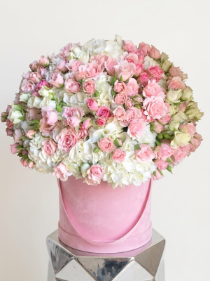 Bodrum Blumenbestellung - Pastellblumenstrauß