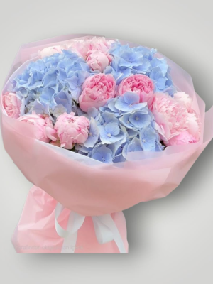  Bodrum Florist - Colorful Hydrangea Bouquet